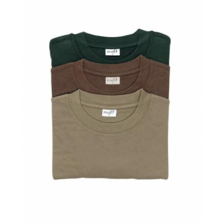 Pack de 3 t-shirts unis - Idaho