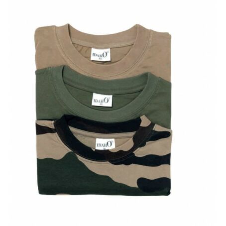 Pack de 3 t-shirts dont 1 camo - Idaho