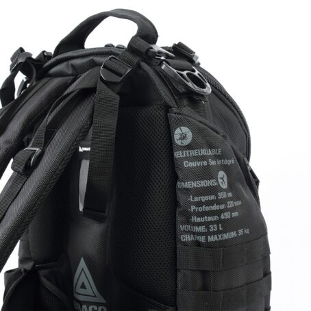 Sac opérationnel BRACO Full Black - Dimatex – Image 10