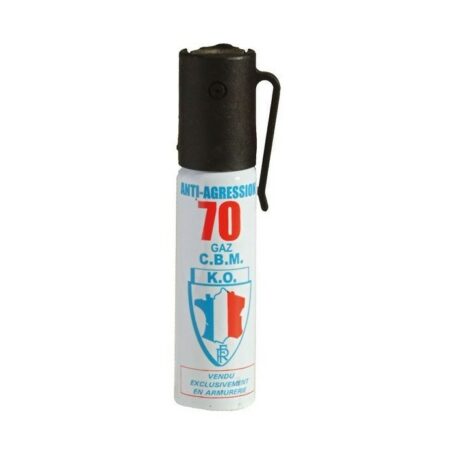 1 7 AEROSOL ANTI-AGRESSION PUISSANCE 70 - 25 ML GAZ CS