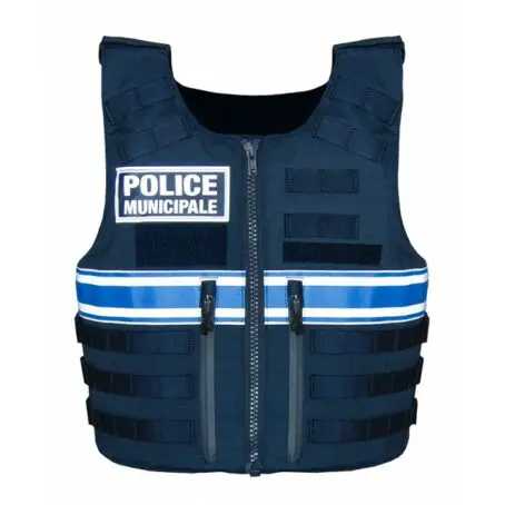 Housse de gilet pare balles back tactical PM unisexe