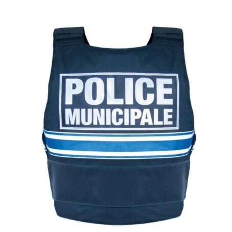 HOUSSE DE GILET PARE BALLES BACK TACTICAL POLICE MUNICIPALE UNISEXE – Image 6