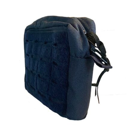 Poche multiusage molle zippée marine – Image 2