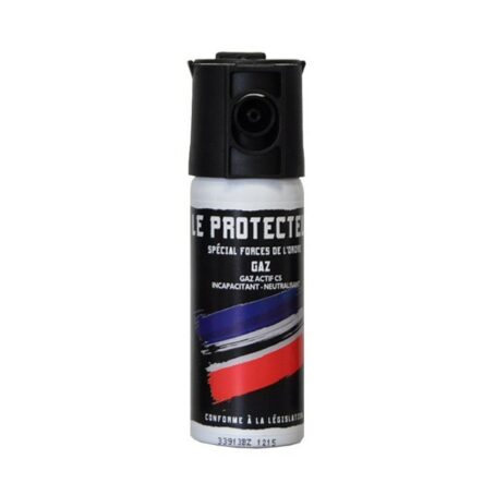 AÉROSOL GAZ LACRYMOGÈNE ANTI-AGRESSION FORCE LE PROTECTEUR - 50 ML