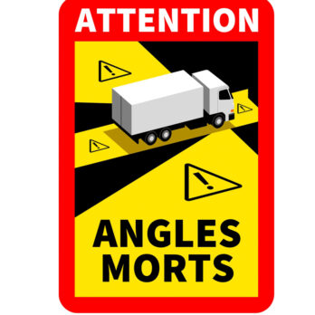 Affichage angles morts véhicules lourds