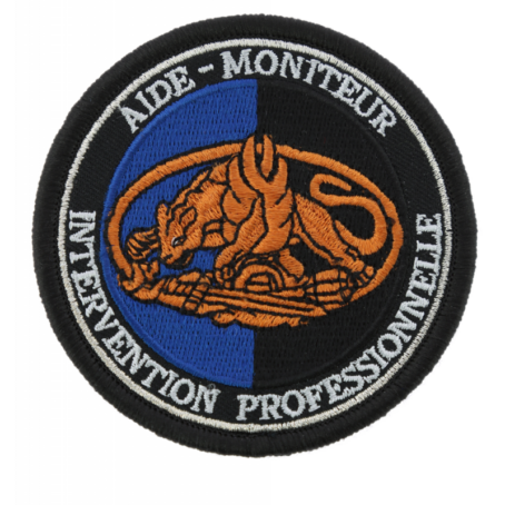 Écusson Aide Moniteur Intervention Professionnel (AMIP) - GD | GM - Brodé