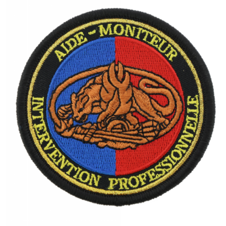 Écusson Aide Moniteur Intervention Professionnel (AMIP) - GD | GM - Brodé – Image 2