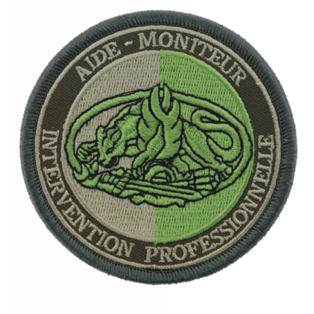 Écusson Aide Moniteur Intervention Professionnel (AMIP) - GD | GM - Brodé – Image 3