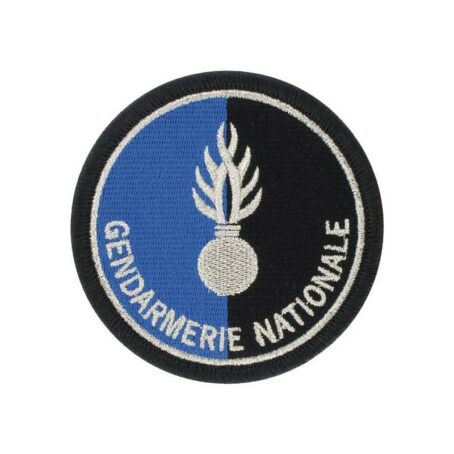 Ecussons gendarmerie - brodé - basse visibilité - pvc