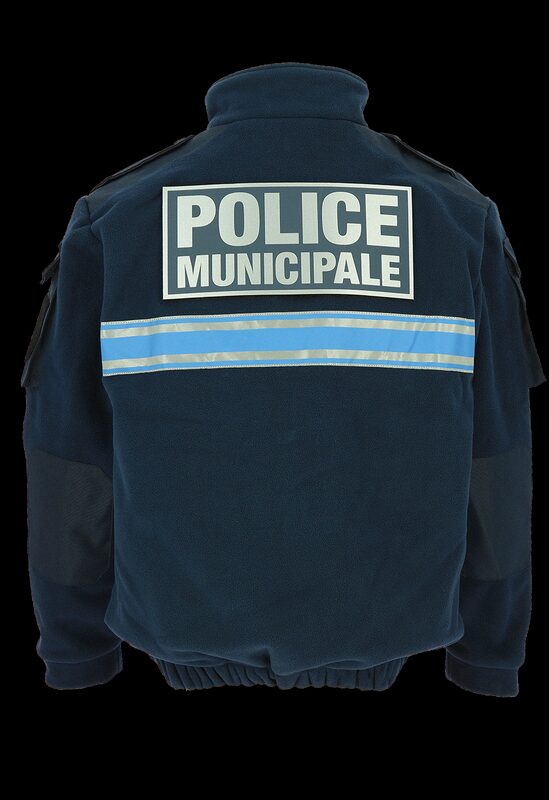 blouson polaire teddy impermeable 800 800 266523 Blouson Teddy polaire POLCIE MUNICIPALE - Imperméable avec bande gitane Blouson Polaire TEDDY Imperméable Bande gitane
