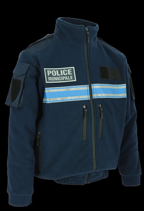 blouson polaire teddy impermeable 800 800 266527 Blouson Teddy polaire POLCIE MUNICIPALE - Imperméable avec bande gitane Blouson Polaire TEDDY Imperméable Bande gitane