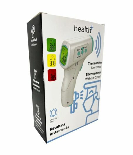 boite thermometre saturometre pouls tamo Thermomètre frontal infrarouge sans contact