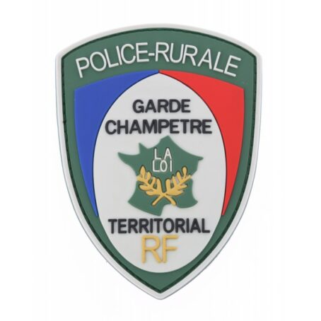 ECUSSON DE BRAS PVC POLICE RURALE-GARDE CHAMPETRE