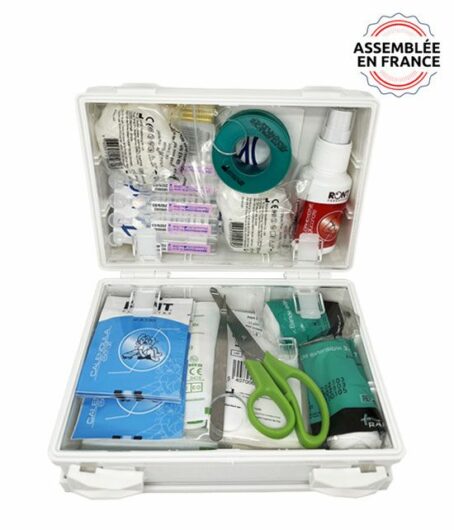 trousse secours abs pleine 4 personnes Trousse de secours ABS