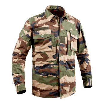 Chemise de combat militaire camo fr/ce