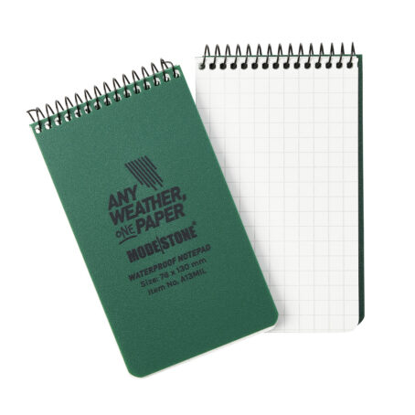 Carnet tout-temps militaire 100 pages 76 x 130 mm vert olive