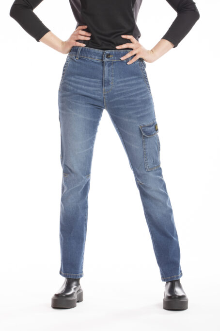 Jeans de travail femme denim - Multi-poches BETTY