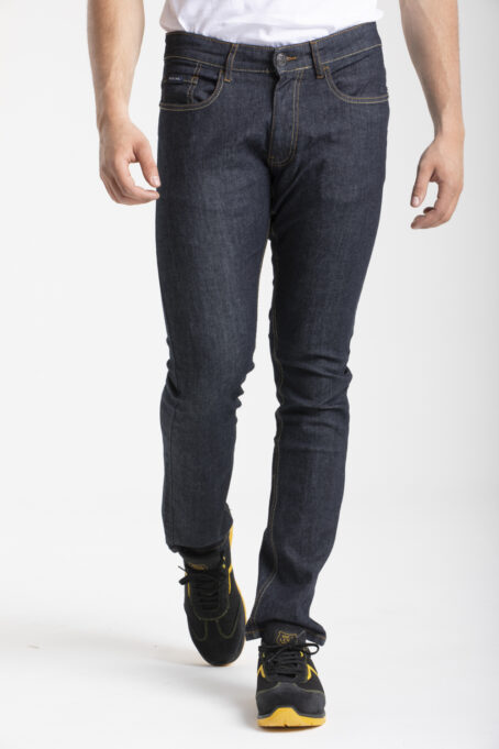 Jeans de travail coupe droite ajustée denim - Stretch WORK2