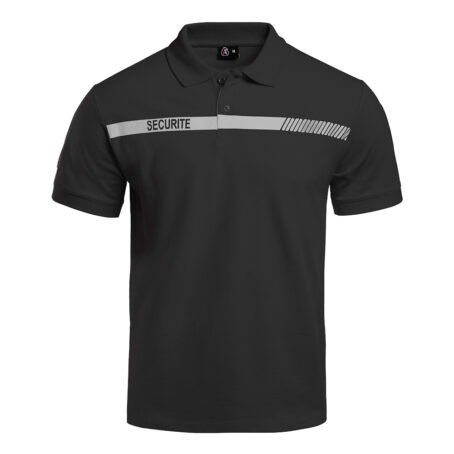 POLO SÉCU-ONE SÉCURITÉ NOIR - XS