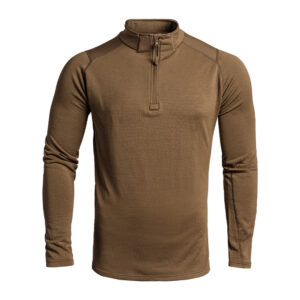 SWEAT ZIPPÉ THERMO PERFORMER -10°C > -20°C TAN - XS