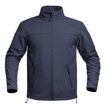 VESTE SOFTSHELL FIGHTER BLEU MARINE - XS