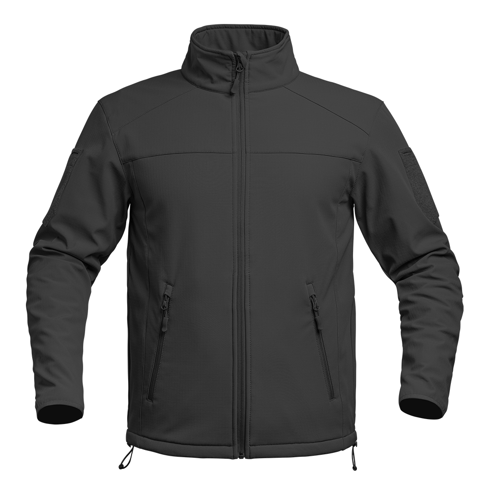 VESTE SOFTSHELL FIGHTER NOIR - XS