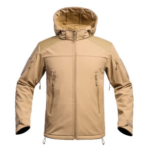 VESTE SOFTSHELL V2 FIGHTER TAN - XS