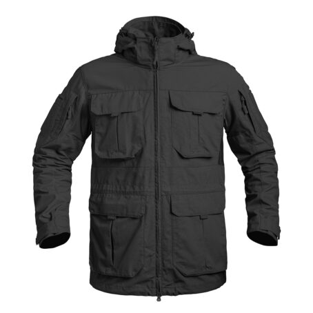 VESTE LONGUE FIGHTER NOIR - XS