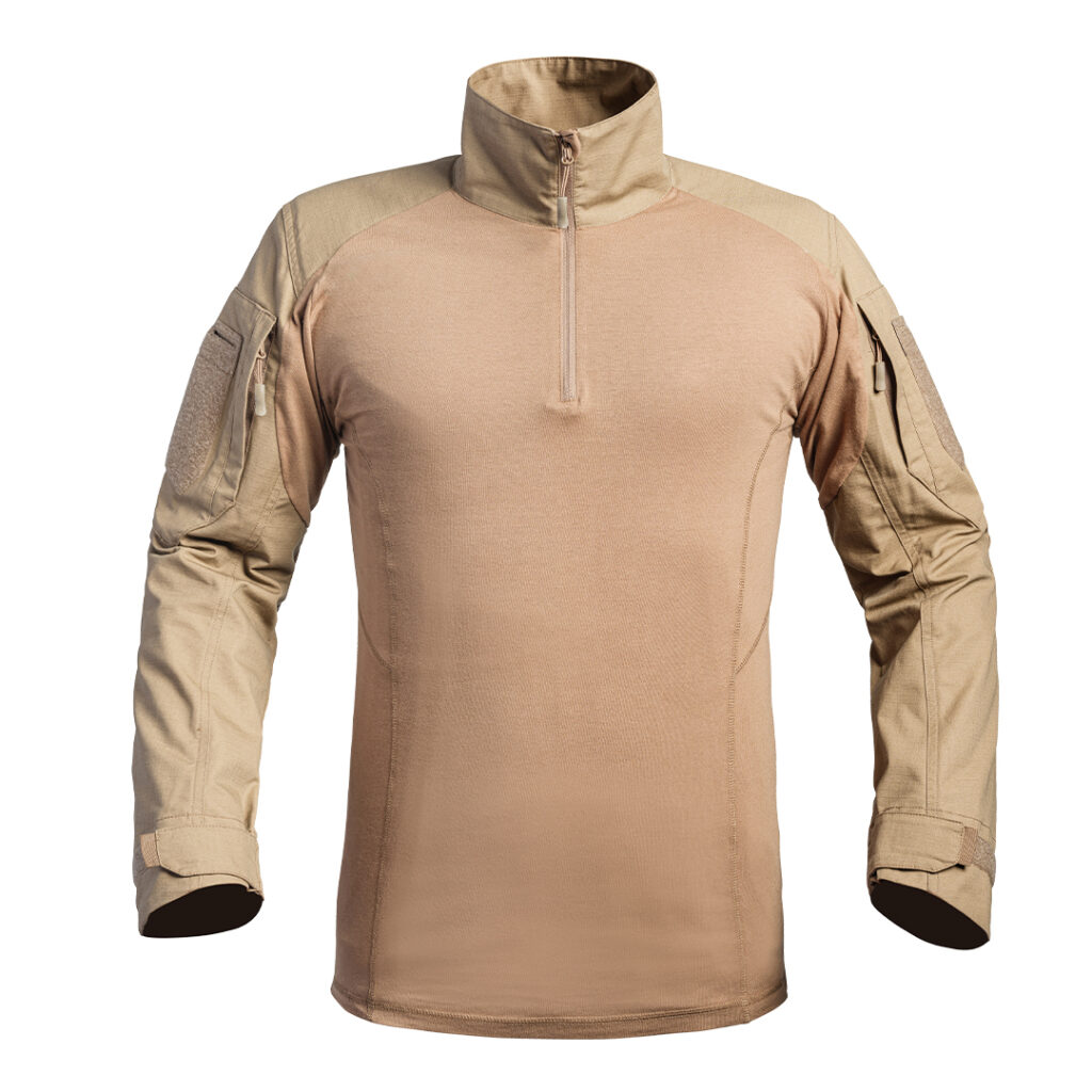 CHEMISE UBAS FIGHTER TAN - XS