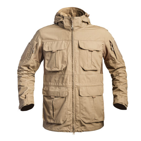 VESTE LONGUE FIGHTER TAN - XS