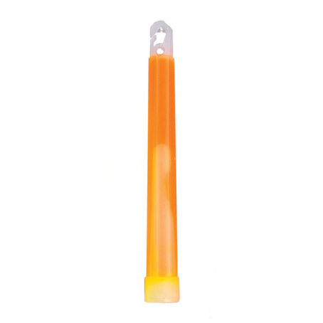 Bâton lumineux ChemLight 15 cm - 5 minutes ultra haute intensité orange