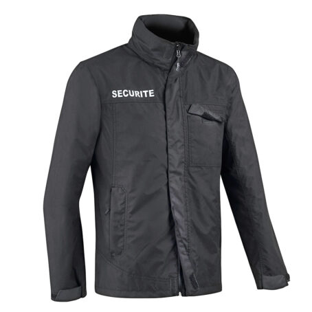 PARKA COUPE-VENT SÉCU-ONE SÉCURITÉ NOIR - 3XL