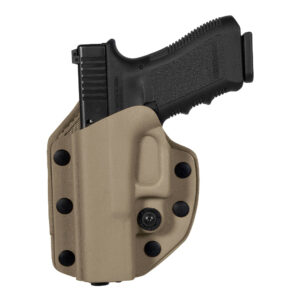 Holster gaucher Vegatek VKK800 tan pour BERETTA 92/98 FS - PAMAS / MAS-G1