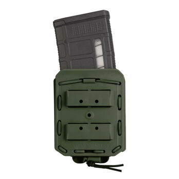 Porte-chargeur simple Bungy 8BL07 vert olive pour .308/7