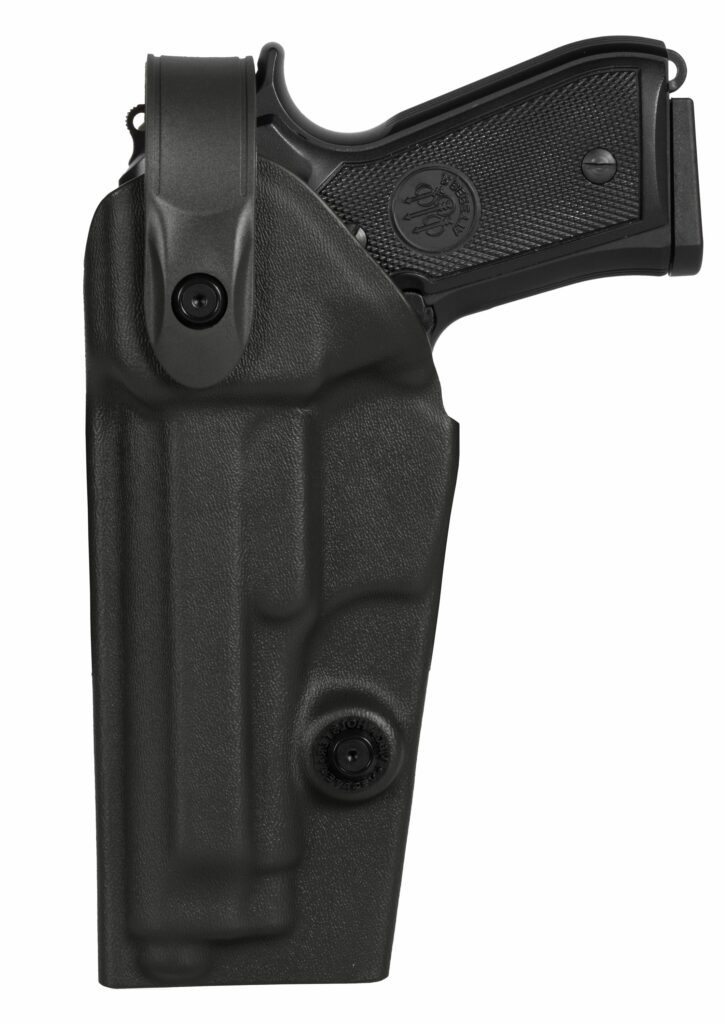 Holster gaucher Vegatek Duty VKD800 noir pour Berreta 92/98 - PAMAS / MAS-G1