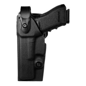 Holster gaucher Vegatek Duty VKD804 noir pour GLOCK 17/19/22/23