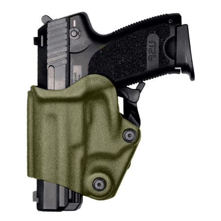 Holster gaucher Vegatek Short VKS800 vert olive pour PAMAS MAS-G1