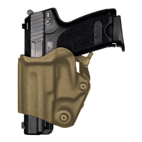 Holster gaucher Vegatek Short VKS800 tan pour PAMAS MAS-G1