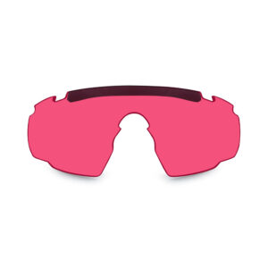 Écran rouge pour lunettes de protection balistique Saber Advanced