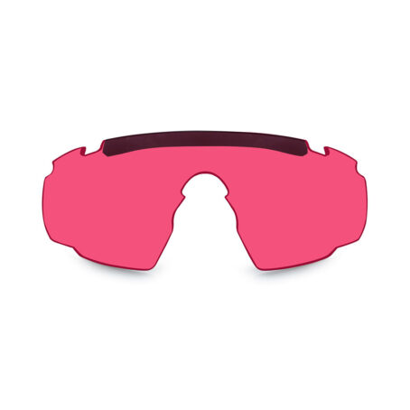 Écran rouge pour lunettes de protection balistique Saber Advanced