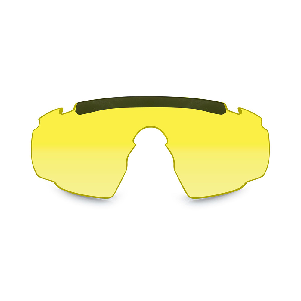 Écran jaune pour lunettes de protection balistique Saber Advanced