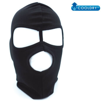 Cagoule noire 3 ouvertures Cooldry