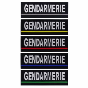 Bandeau d'identification Gendarmerie brodé