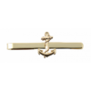 Pince cravate masculin marine nationale avec ancre
