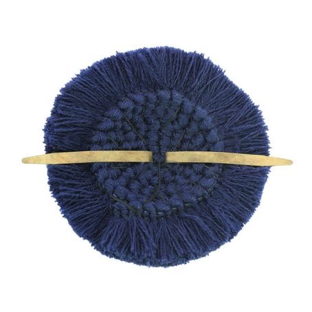 POMPON HOUPPETTE BLEU MARINE – Image 2