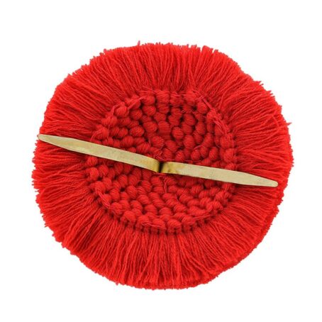 POMPON HOUPPETTE ROUGE – Image 2