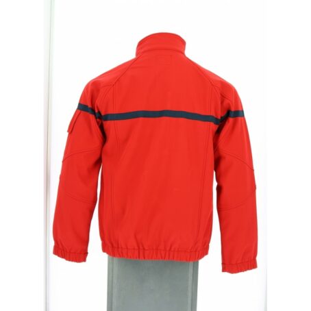 VESTE SOFTSHELL SECURITE INCENDIE MANCHES RAGLAN – Image 2