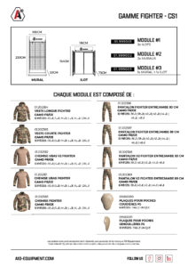 Concept store FIGHTER CS1 x2 îlots