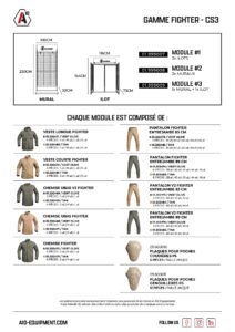 Concept store FIGHTER CS3 x2 îlots