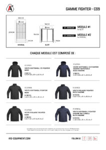 Concept store FIGHTER CS10 x1 îlot